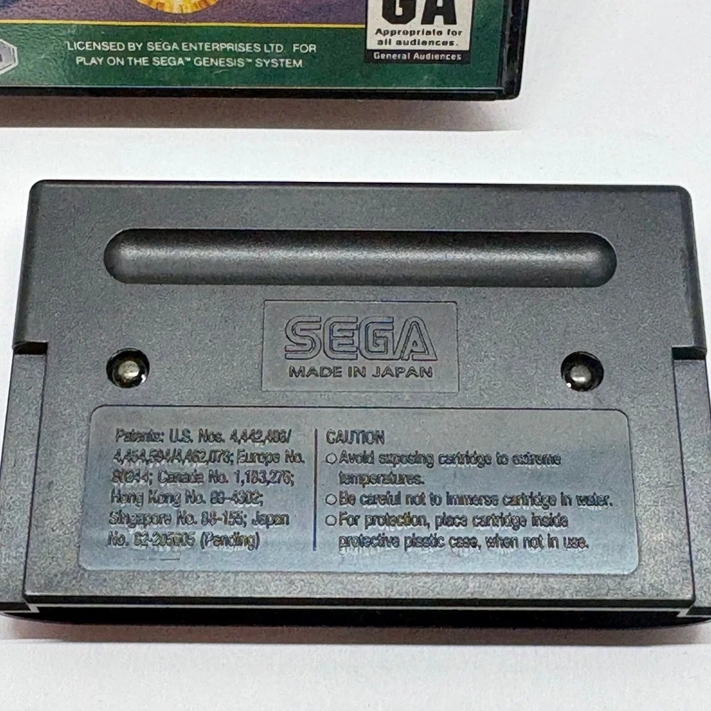 Video Game Sega Genesis Beauty and the Beast Roar of the Beast Sunsoft